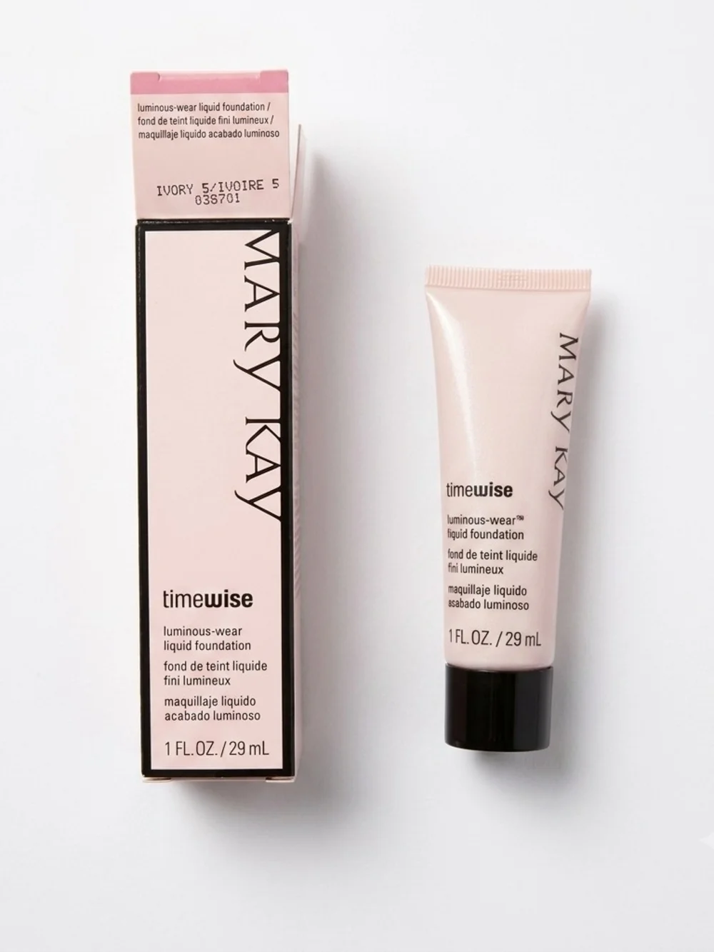 Mary Kay TimeWise Luminous-Wear Liquid Foundation Ivory 5